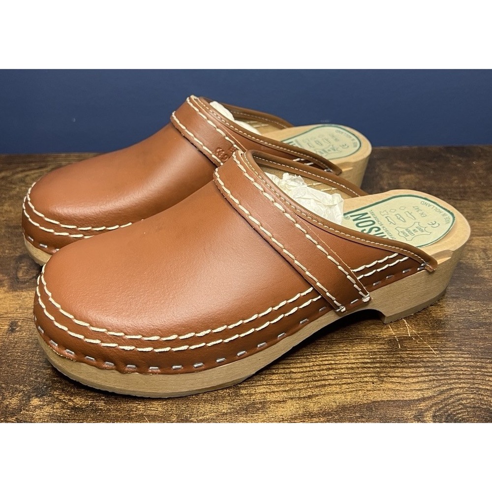 New SIMSON Orthopedic Schoeisel Holland Classic Wood Brown Women's Size 39 EU